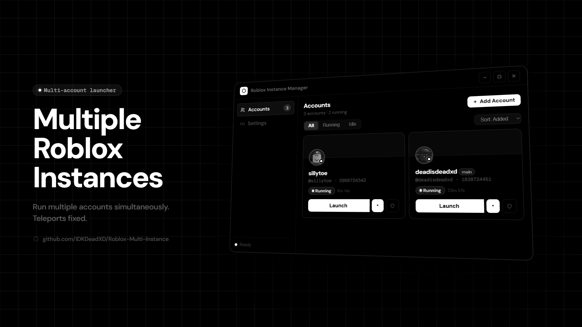 Roblox Multi Instance Manager